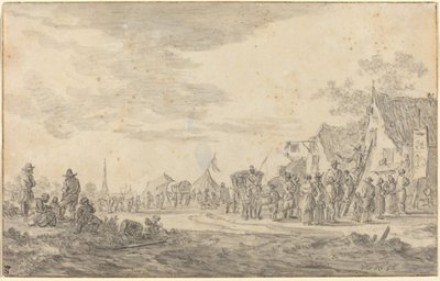 Landsbymesse av Jan van Goyen