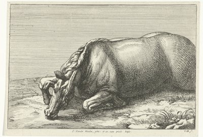 Død hest sett på venstre side Dead Horses (serietittel) av Jan van Huchtenburg