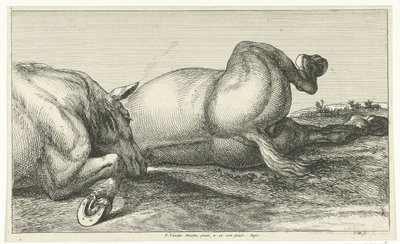 To døde hester som ligger bak hverandre Dead Horses (serietittel) av Jan van Huchtenburg