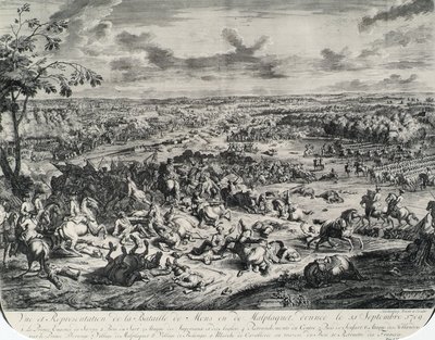 Slaget ved Malplaquet 11. september 1709 av Jan van Huchtenburgh