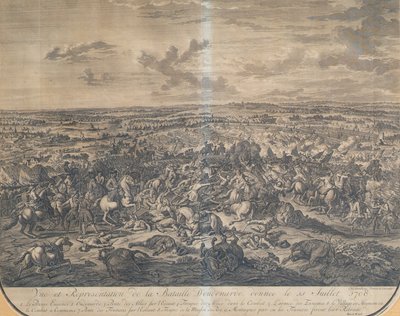 Slaget ved Oudenaarde 11. juli 1708 av Jan van Huchtenburgh