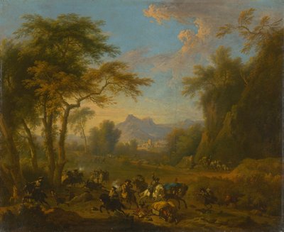 Raid, ca 1717. av Jan van Huchtenburgh
