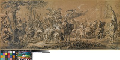 Forherligelsen av Mars av Jan van Orley