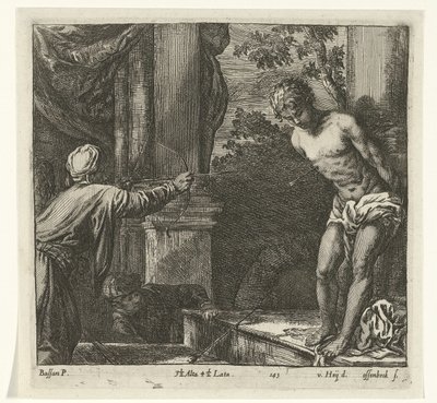 Sankt Sebastians martyrium av Jan van Ossenbeeck