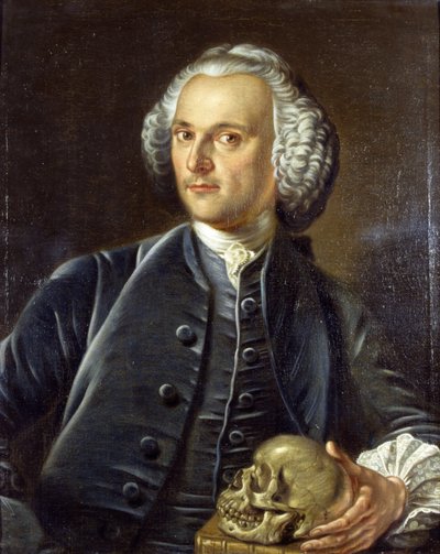 Portrett av Dr William Barrett av Jan van Rymsdyk