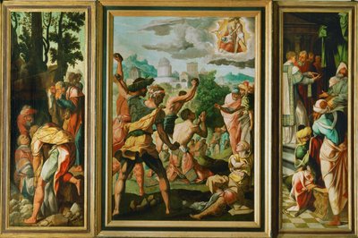Polyptyken til St. James Major og St. Stephen, av Jan van Scorel