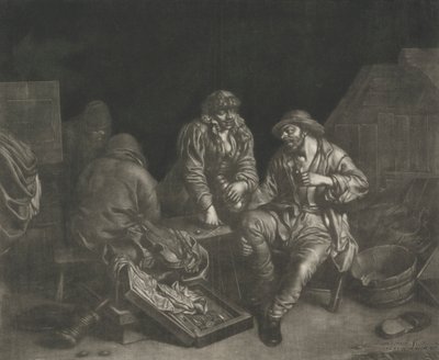 Tric-trac spillere av Jan van Somer