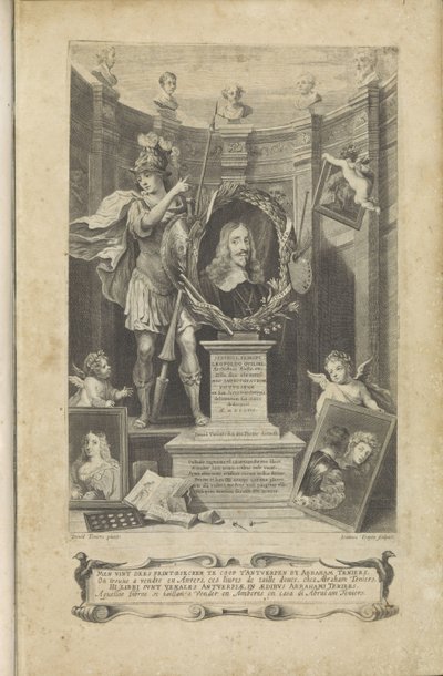 Allegori om erkehertug Leopold William av Østerrike av Jan van Troyen