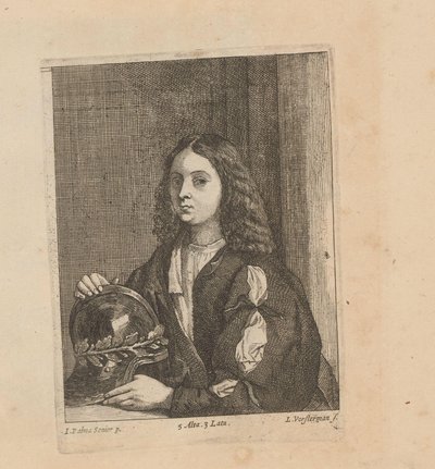Portrett av en ukjent mann med beret av Jan van Troyen