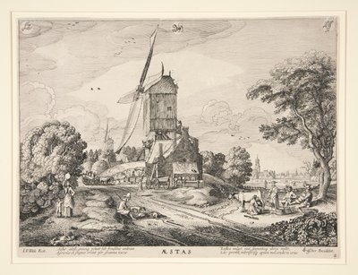 Sommer, fra en serie av de fire årstidene av Jan van de Velde II