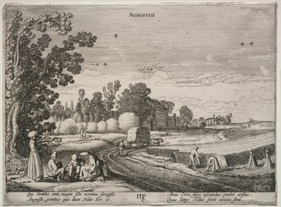 De tolv månedene: august av Jan van de Velde II