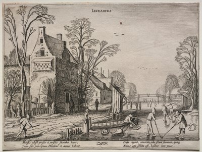 De tolv månedene: januar av Jan van de Velde II