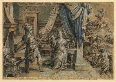  av Jan van der (1523-1605) Straet