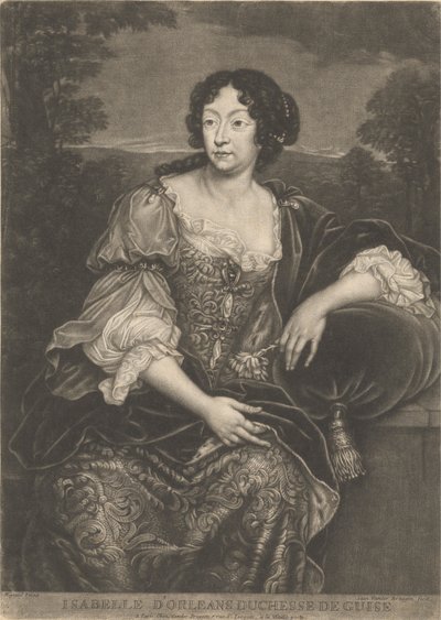 Isabelle d'Orleans, hertuginne av Guise av Jan van der Bruggen