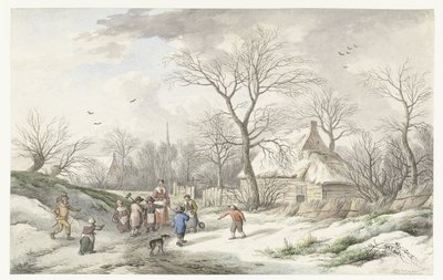 Vinter: Montering til fastelavn av Jan van der Meer (II)