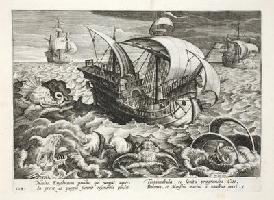 Hunting Sea Creatures, plate 84, illustrasjon fra 