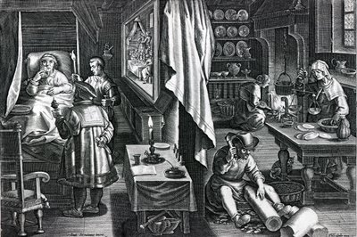 Hyacus og venerisk infeksjon, plate 6 fra 