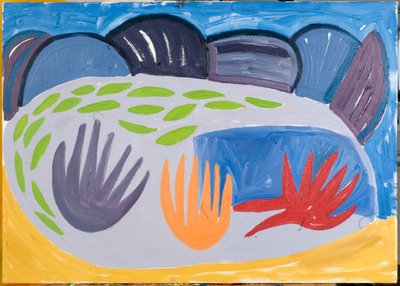 Night Loch, 2007 (olje på lerret) av Janet McKenzie