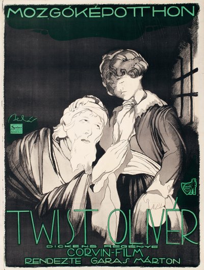 Plakat for stumfilmen 