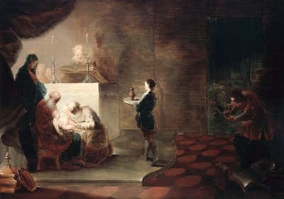 Kristi omskjæring, etter 1751 av Januarius Zick