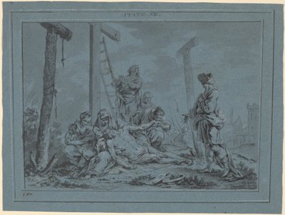 Klagesangen (STASJON XIII) av Januarius Zick