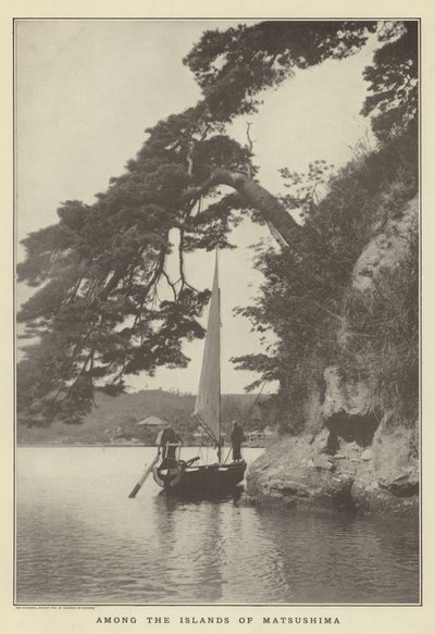 Blant øyene Matsushima av Japanese Photographer