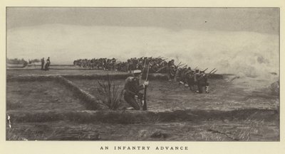 Et infanterifremstøt av Japanese Photographer