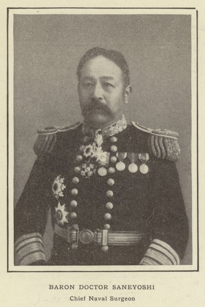Baron Doctor Saneyoshi, sjef for sjøkirurg av Japanese Photographer