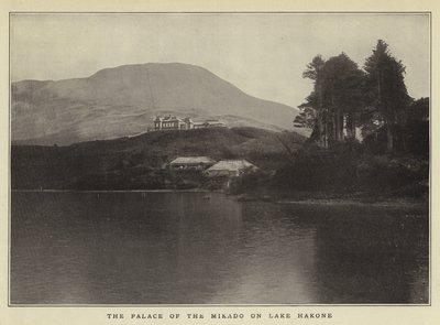 The Palace of the Mikado på Lake Hakone av Japanese Photographer
