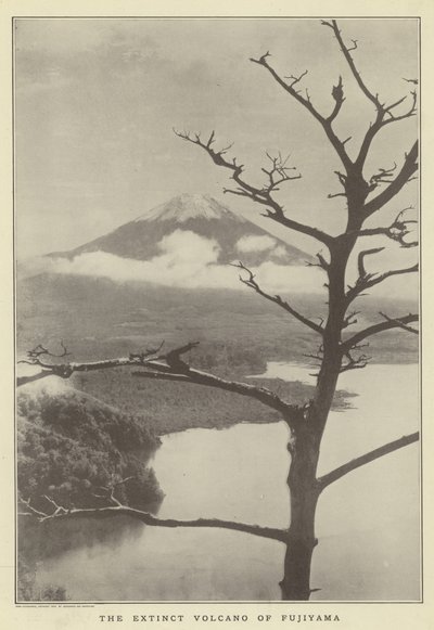 Den utdødde vulkanen Fujiyama av Japanese Photographer