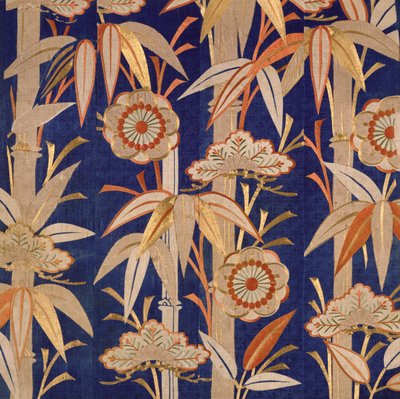 Buddhistisk tempelalterduk, Edo-perioden (1600-1868) 1805 (silke) av Japanese School