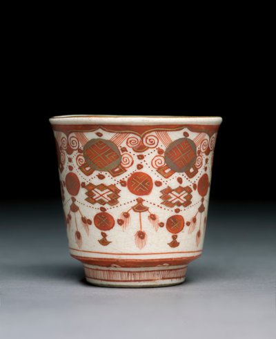 Cup, Kaga-provinsen, Meiji-tiden (porselen) av Japanese School