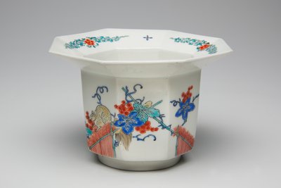 Kopper, sent på 1600-tallet – tidlig på 1700-tallet (Kakiemon, porselen med overglasur emalje) av Japanese School