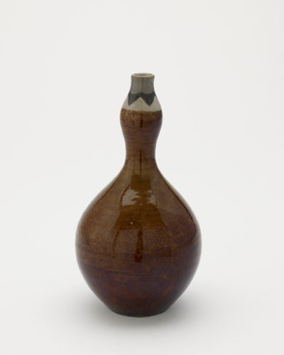 Kalebassformet sakeflaske, Nagayo, Nagasaki prefektur, Edo-perioden, tidlig på 1700- og begynnelsen av 1800-tallet (keramikk) av Japanese School