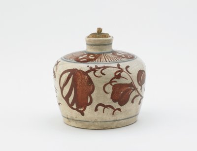 Krukke for godteripellets, Hyogo-prefektur, Edo-periode, tidlig på 1800-tallet (keramikk) av Japanese School