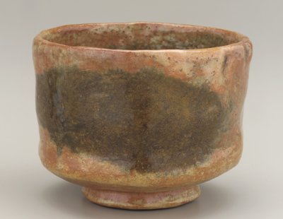 Lav sylindrisk tebolle, Kyoto, Kyoto-fu, Edo-periode, første halvdel av 1800-tallet (keramikk) av Japanese School