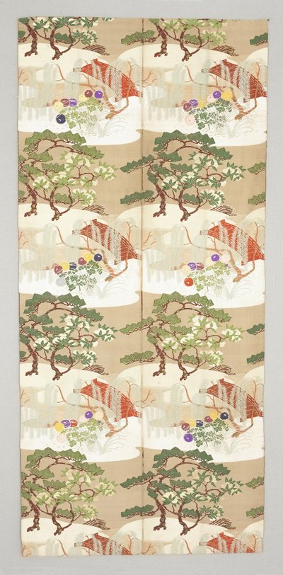Obi Fragment av Japanese School
