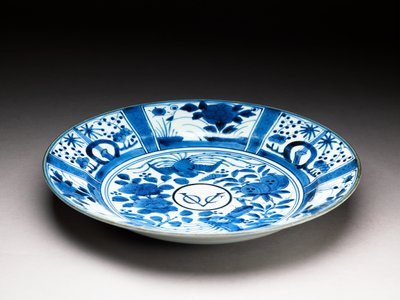 Plate, Edo-periode av Japanese School