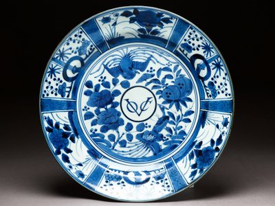 Plate, Edo-periode av Japanese School