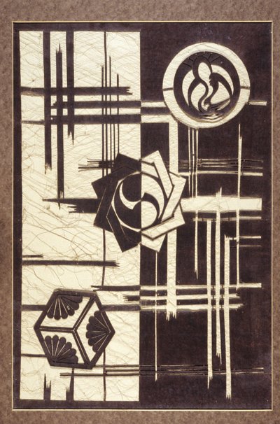 Stencil (papir) av Japanese School