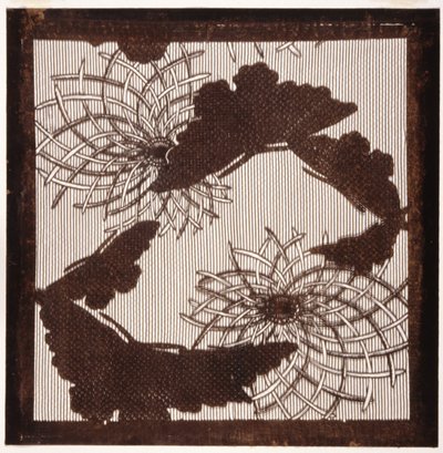 Stencil (papir) av Japanese School