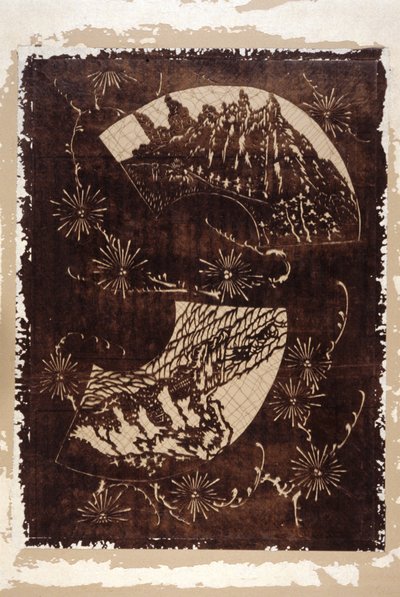 Stencil (papir) av Japanese School