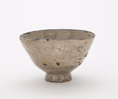 Tebolle, muligens Hagi ware, Tebolle (chawan) av Japanese School