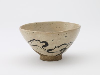 Tebolle med design av udødelighetssopp, ukjent verksted av Japanese School
