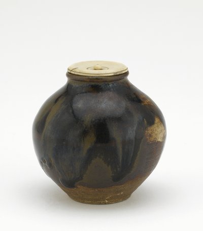 Teboks, bunrin-form, Edo-periode (keramikk) av Japanese School