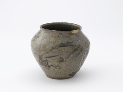 Vannkrukke for teseremoni, Saga-prefektur, Edo-periode, 1600-1700-tallet (keramikk) av Japanese School