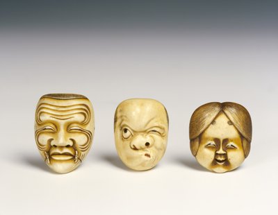 Tre masker av Japanese School