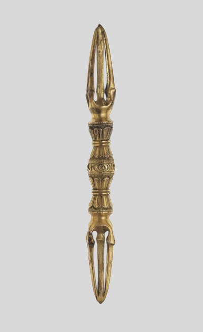 Vajra (forgylt bronse) av Japanese School