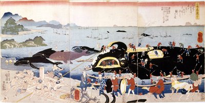 Hvalfiske i Japan av Japanese School