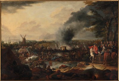 Slaget ved Ekeren 30. juni 1703, mellom 1703 og 1716. av Jasper Broers